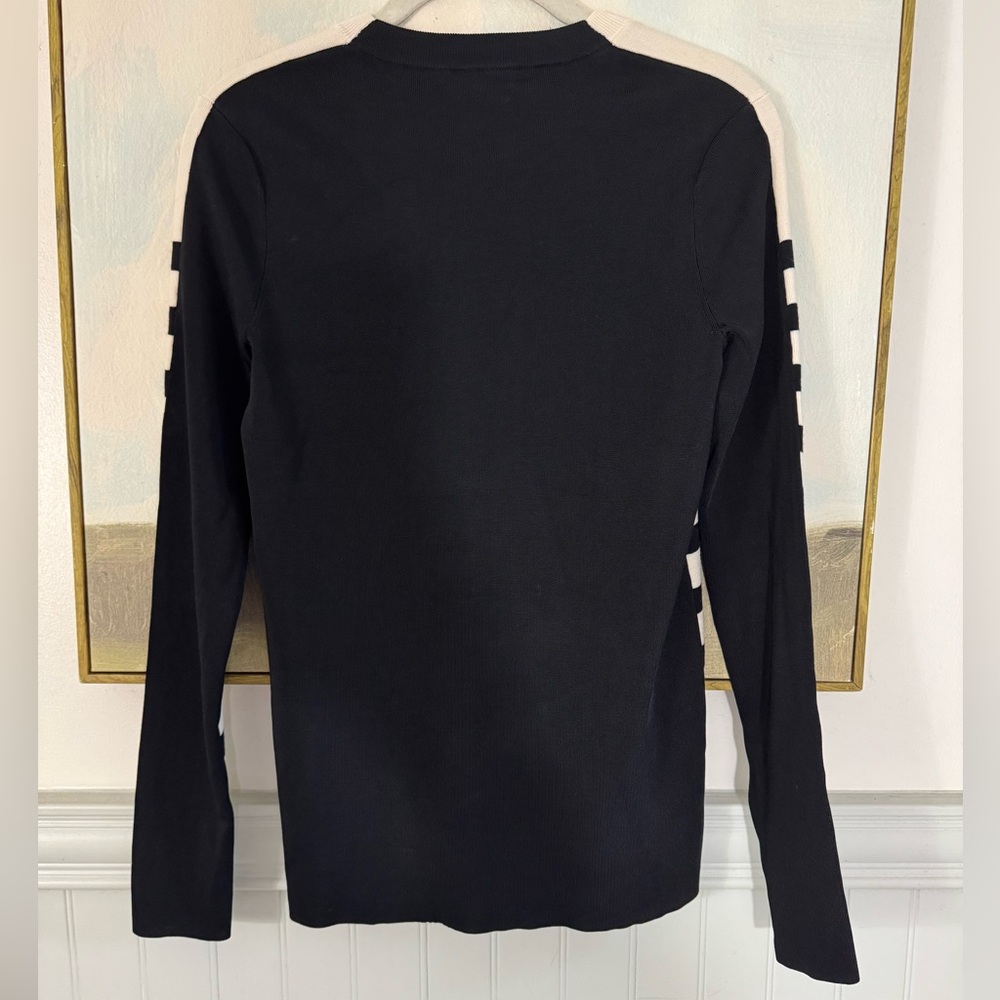 RAG & BONE Cecilee Striped Merino Wool Sweater Size Small - Picture 7 of 7